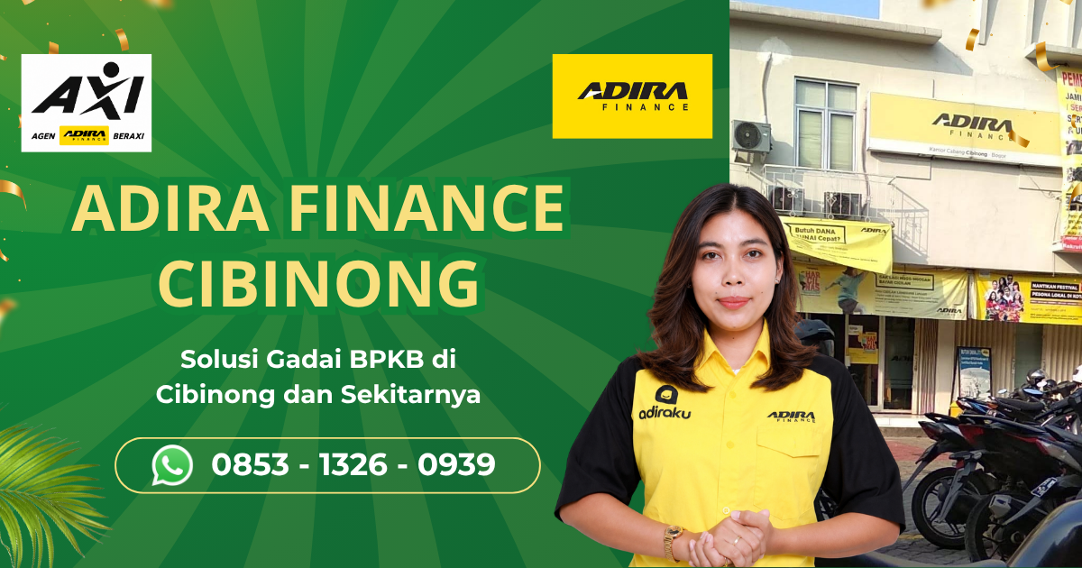 Adira Finance Cibinong Solusi Gadai BPKB Motor dan Mobil di Depok dan Sekitarnya