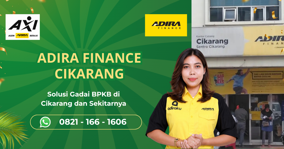 Adira Finance Cikarang Solusi Gadai BPKB Motor dan Mobil untuk Kebutuhan Dana