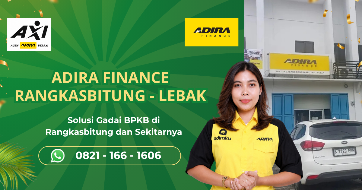 Adira Rangkasbitung Lebak | Gadai BPKB Motor & Mobil