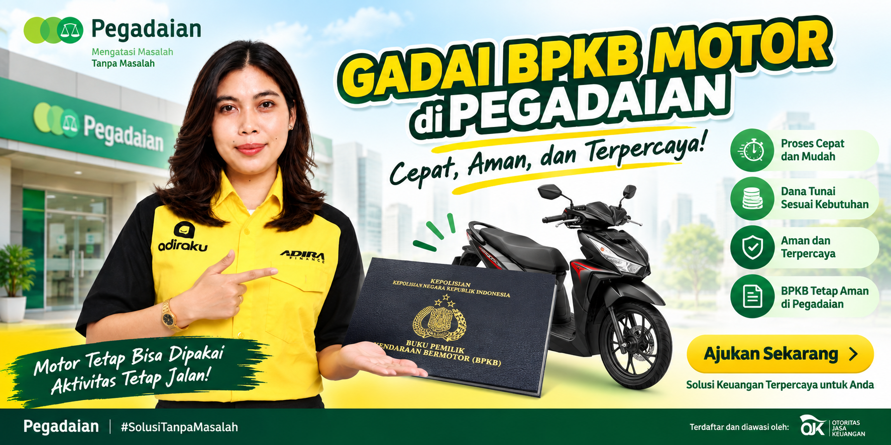 Gadai BPKB Motor di Pegadaian: Syarat, Proses, dan Informasi Penting