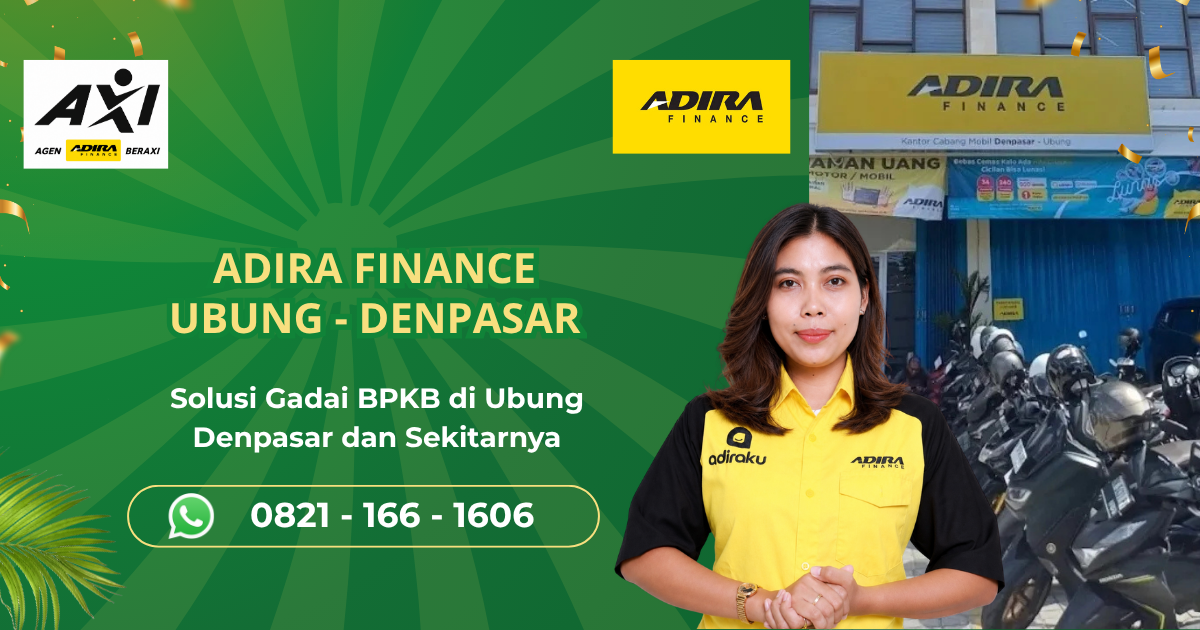 Adira Finance Cabang Denpasar Gatot Subroto: Syarat dan Cara Pengajuan BPKB