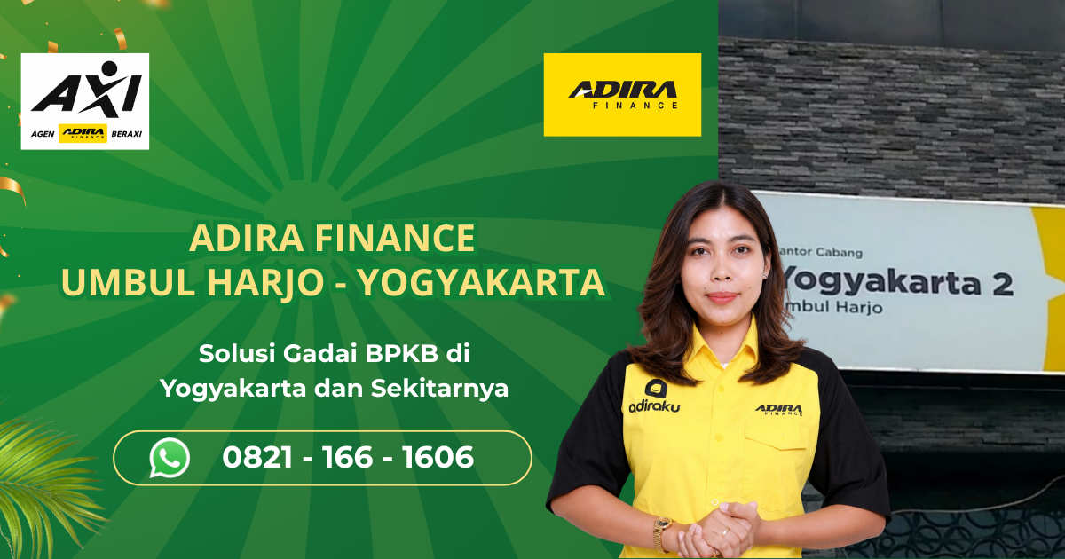 Adira Finance Cabang Umbul Harjo Yogyakarta | Gadai BPKB Motor & Mobil