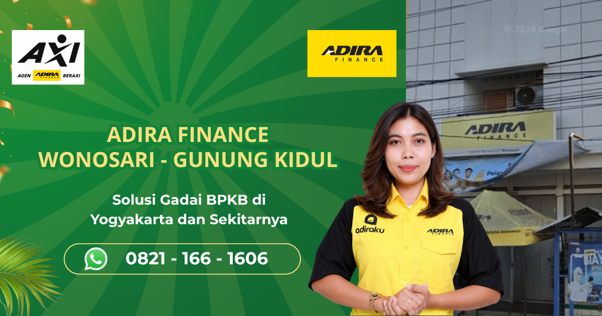 Adira Finance Wonosari Gunung Kidul | Gadai BPKB Motor & Mobil