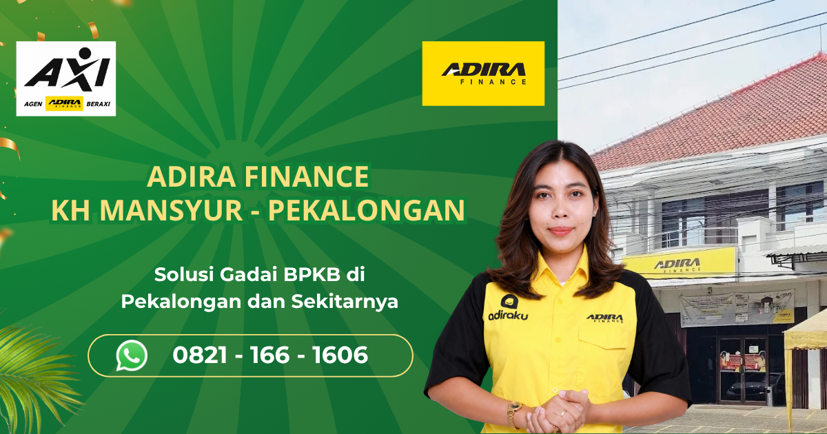 Adira Finance Pekalongan | Gadai BPKB Motor & Mobil