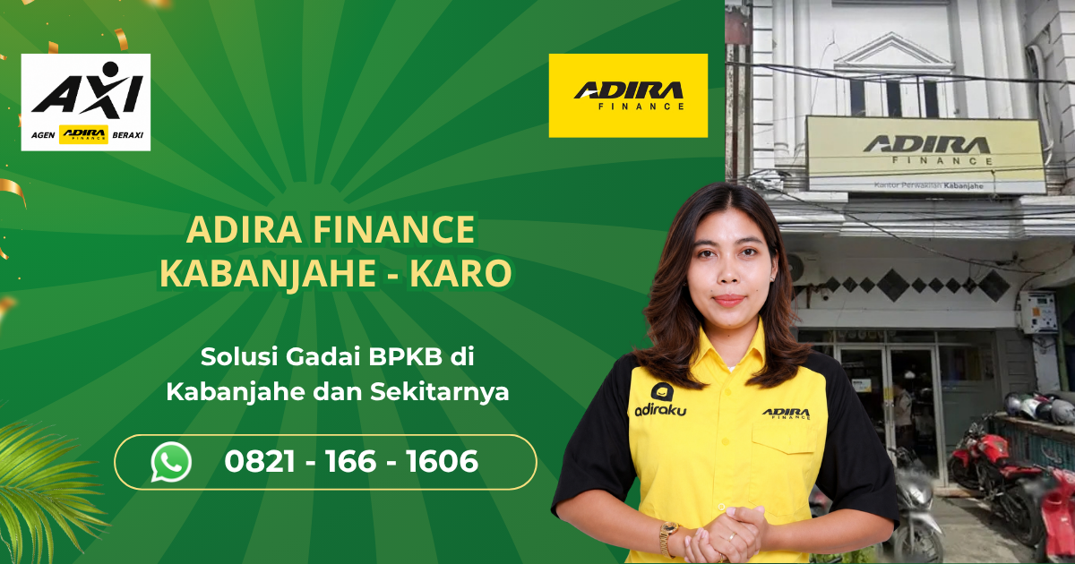 Adira Finance Kabanjahe KAro - Gadai BPKB Kendaraan